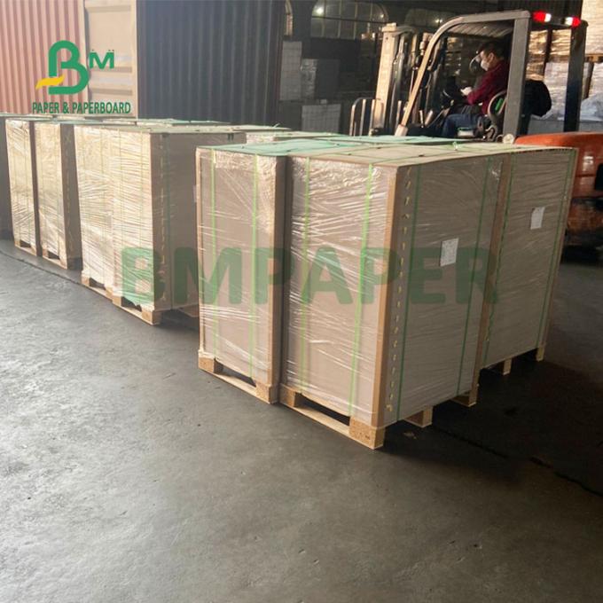  230gsm 250gsm เพล็กซ์บอร์ดเคลือบหลังเทา สำหรับกล่องใส่รองเท้า 79 x 109cm