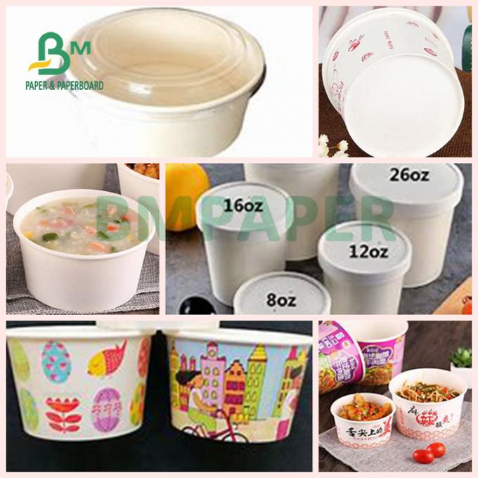 150gsm + 13gsm Cup Stock PE - Coated Boards Waterproof ฟู้ดเกรด