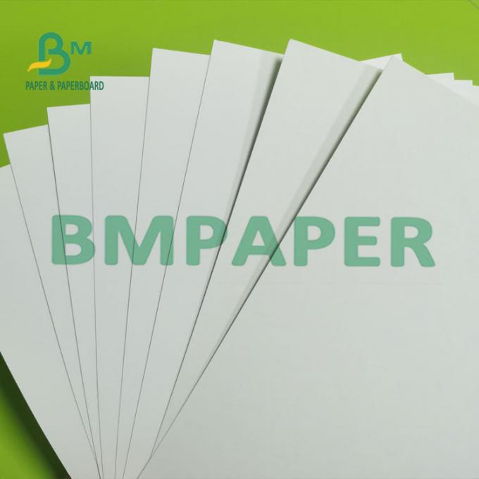 325g 37 * 25'' Bleached ฟู้ดเกรด Grease Resistant White Coated Board