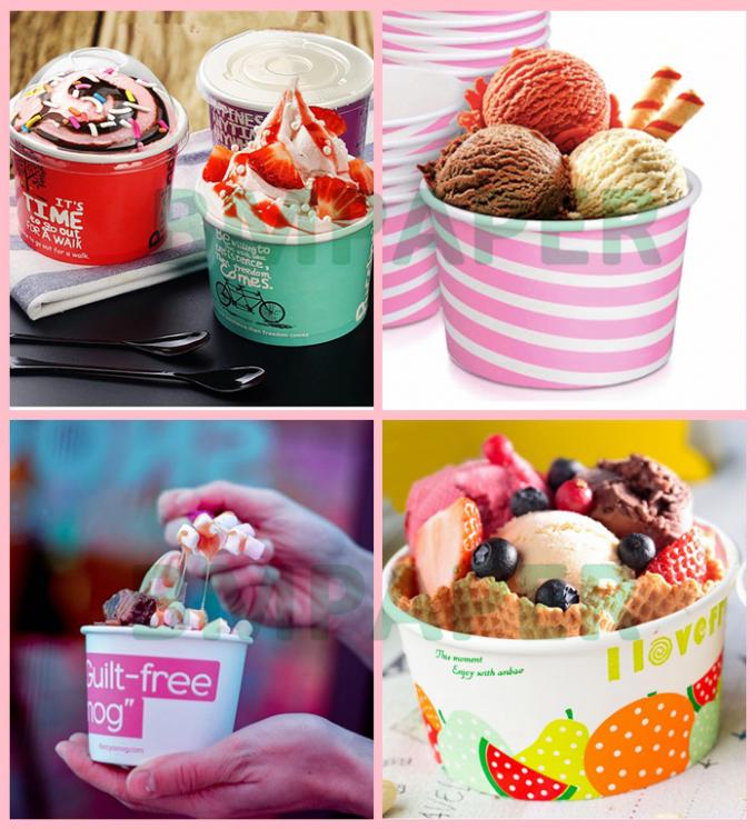  240gsm + 15 PE ถ้วยกระดาษสต็อกบอร์ด For Beverage Cup Good Stiffness 70mm 85mm