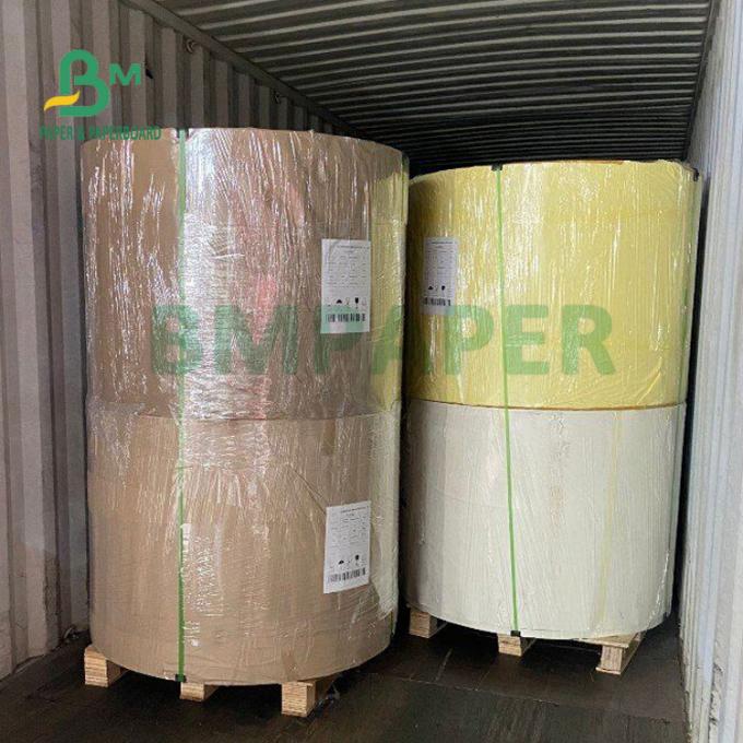 240gsm + 15 PE ถ้วยกระดาษสต็อกบอร์ด For Beverage Cup Good Stiffness 70mm 85mm