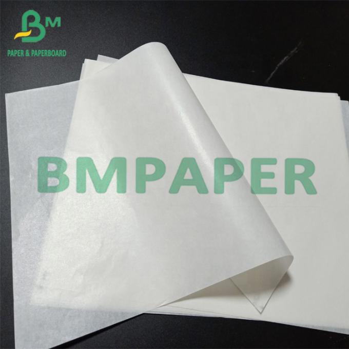  ฟู้ดเกรด 30gsm 40gsm 45gsm Printable MG White Kraft Paper For Packing (3)