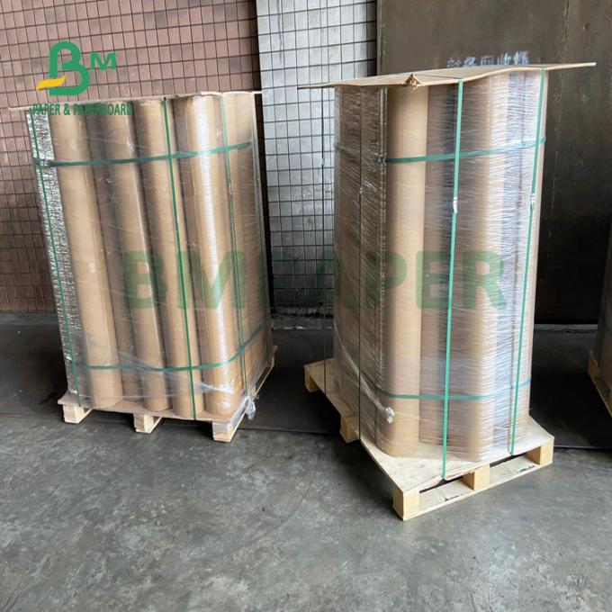 135gsm Brown Sack Kraft Paper ฟู้ดเกรด For Meat Packing 43" X 500ft