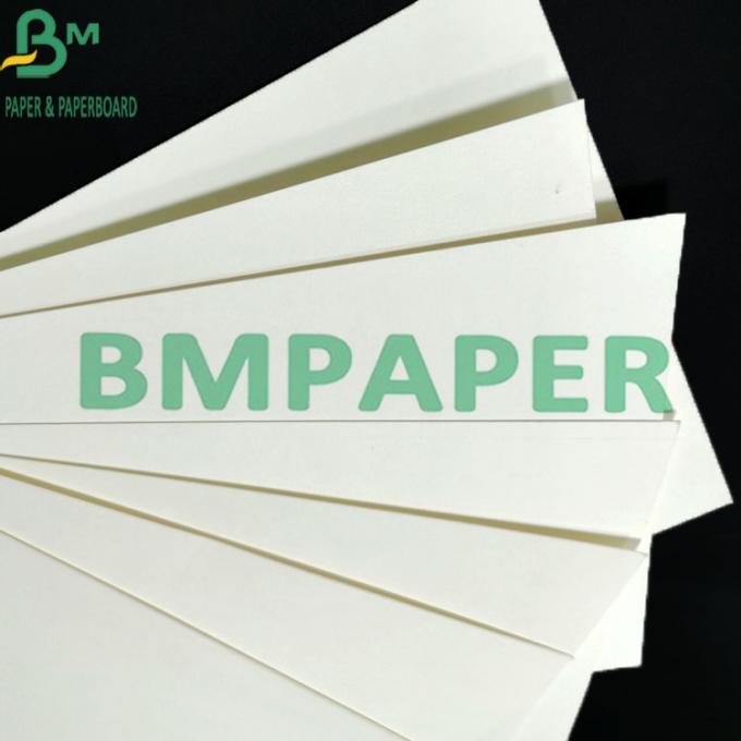 260g + 15g PE Coated Natural White ถ้วยกระดาษสต็อกบอร์ด For Coffee Cup