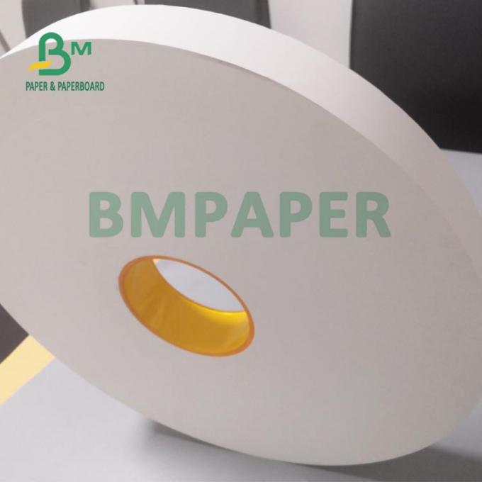 28gsm Straw Wrapping Paper Roll For Drinking 29mm 35mm x 5000m ฟู้ดเกรด