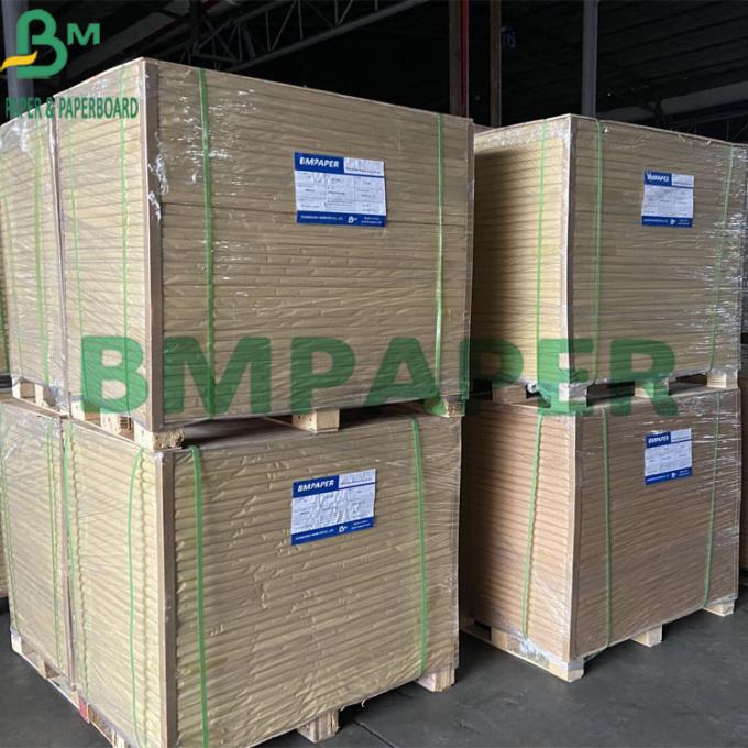 High Stiffness One Side Coated ฟู้ดเกรด Bleached Wrapping Board For Packing