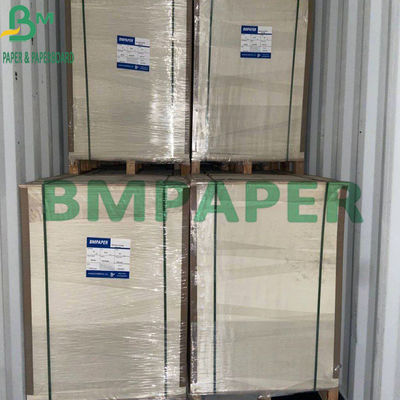 100g 120g กระดาษคราฟท์สีขาวฟอกขาว 31'' × 43'' Virgin Craft Paper In Sheets