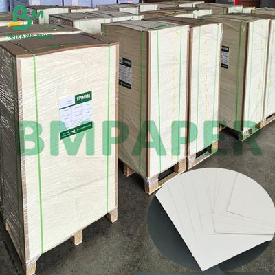 215grams High Bulky Low Grams Folding Box Board Solid Bleached Ivory Card Sheets