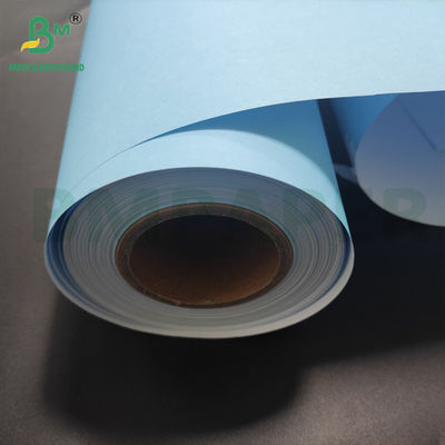 80gm Roll Blueprint กระดาษวาดภาพ 24&quot; X 50m กระดาษสถาปนิก Roll