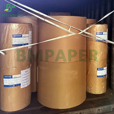 1000mm 1100mm 200g กระดาษ Kraft ขาวแข็งสําหรับผลิตกระดาษท่อ