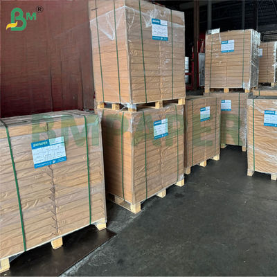 300 กรัม 350 กรัม กระดาษครัฟท์สีดําไม่เคลือบ สําหรับกล่องแพ็คเกจของขวัญ 31 x 43 นิ้ว