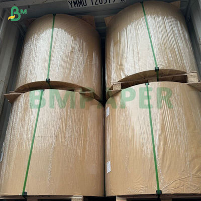 65gsm Red Good Tensile Strength Stripped Kraft Paper Sheets