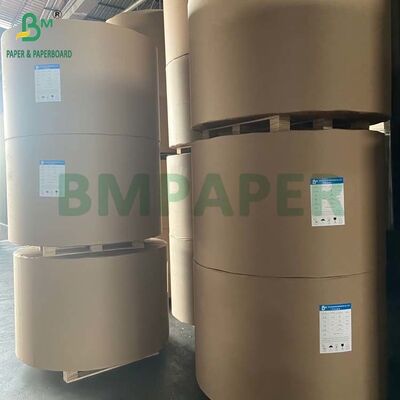 กระดาษคราฟท์สีน้ำตาลป้องกันสนิมม้วนจัมโบ้ 36 กรัม 40 กรัม สำหรับการแทรกแก้ว