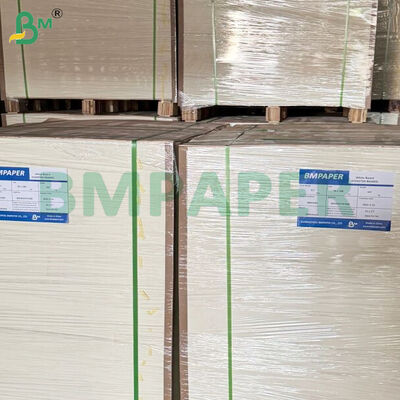 90 กรัม 30.75 x 24.75" กระดาษบรรจุบุหรี่สีขาว 2 ด้าน