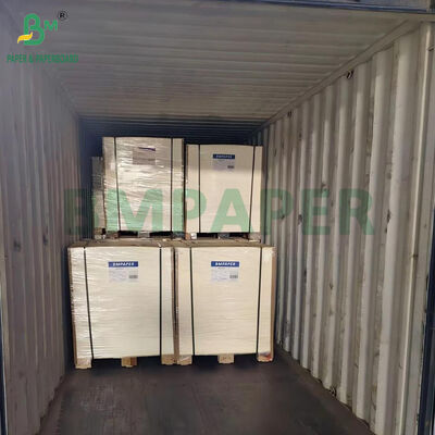 1 มิลลิเมตร 2 มิลลิเมตร สีขาว กระดาษ SBS กระดาษแข็ง สําหรับการแพ็คเกจของขวัญ กระดาษกล่อง 70 x 100 ซม.