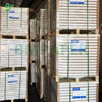 400gsm 420gsm 450gsm Uncoated 2 Sides Woodfree White Paper In Sheet
