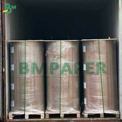 กระดาษรองอบเคลือบซิลิโคนม้วนกระดาษ parchment ฟอกขาว 40 แกรม