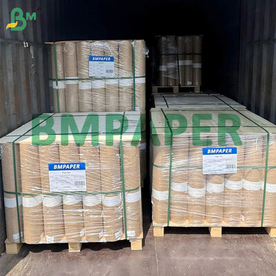 กระดาษครัฟท์ 40 กรัม ขนาด 26 นิ้ว x 31 นิ้ว แผ่นครัฟท์ สีเหลืองทอง เครื่องกระจกข้างเดียว