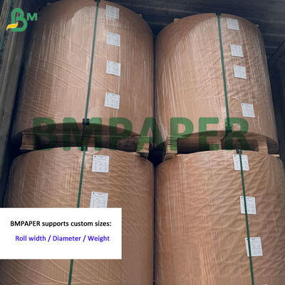 80 กรัม กระดาษสําเนาขาวสูง รอลล์จัมโบ 1055 มิลลิเมตร 914 มิลลิเมตร ความสว่าง 102%-106%