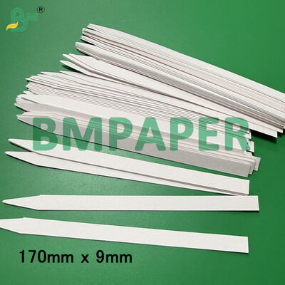 สายกระดาษทดสอบกลิ่นหอมสีขาว บอร์ดซึม 160mm X 10mm 170mm X 9mm