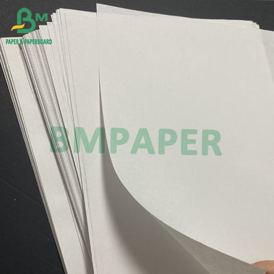 กระดาษปอนด์เปล่าสีขาว 53grs สำหรับการพิมพ์ออฟเซต 1250 มม. X 300 มม. 700 มม. X 300 มม.