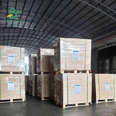 60G 70G 80G 90G แผ่นกระดาษพิมพ์ออฟเซ็ตสีขาวล้วนแบบไม่เคลือบผิว 24 * 38&quot;