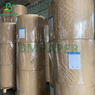 55gsm 58gsm 60gsm Offset White Bond Paper Roll วัสดุเยื่อไม้รีไซเคิล