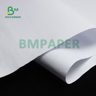 80gsm 100gsm กระดาษไร้กระดาษสีขาวที่ไม่เคลือบผิวสำหรับการพิมพ์ใบปลิว 25 '' x 38 ''