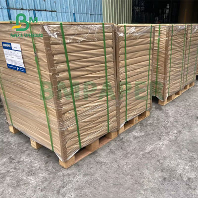 80gsm 100gsm กระดาษไร้กระดาษสีขาวที่ไม่เคลือบผิวสำหรับการพิมพ์ใบปลิว 25 '' x 38 ''