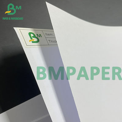 Bristol Cardboard White Bond Paper Roll 200gsm 230gsm สำหรับการพิมพ์ออฟเซต