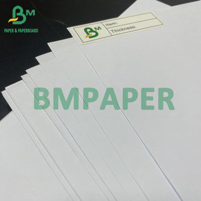 Bristol Cardboard White Bond Paper Roll 200gsm 230gsm สำหรับการพิมพ์ออฟเซต