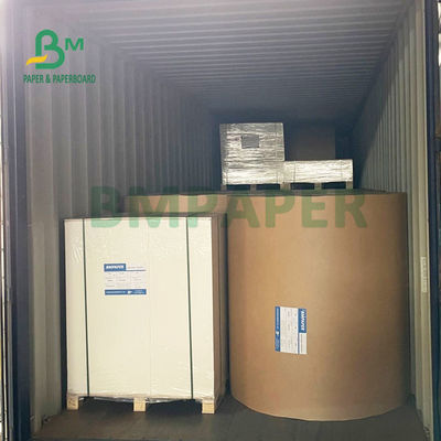 กระดาษเขียนข้อความแบบไม่เคลือบผิว 50lb 60lb สำหรับหนังสือเรียนความขาวสูง 25'' x 38''