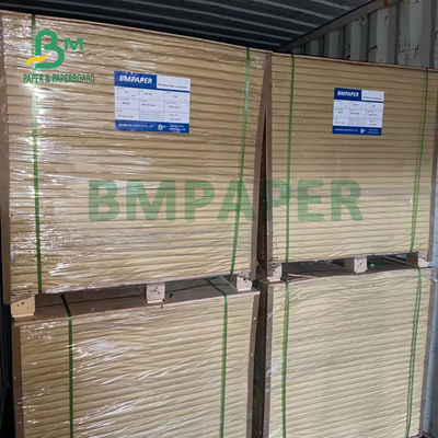 80lb 100lb C2S Silk Coated Paper สำหรับโบรชัวร์ 26&quot; X 40&quot; Vivid Color