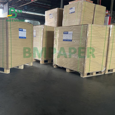 80lb 100lb C2S Silk Coated Paper สำหรับโบรชัวร์ 26&quot; X 40&quot; Vivid Color