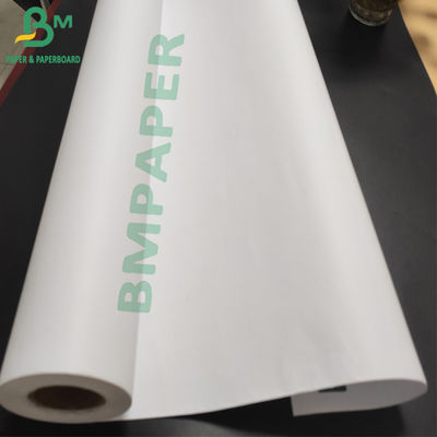 36&quot; X 500' White Bond Plotter Paper Roll 3&quot; Core Uncoated Smooth