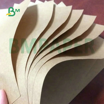 กระดาษคราฟท์สีน้ำตาลกระสอบขยายได้ 80gsm 90gsm สำหรับทำถุงซีเมนต์