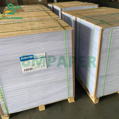 กระดาษมัน C2S เคลือบด้าน 80G 90G 100G 115G ขนาด 635mm X 900mm