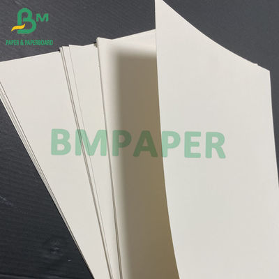 60lb 70lb 80lb 100lb Silk C1S Cover Paper White Virgin Pulp 25&quot; 39&quot; Roll width
