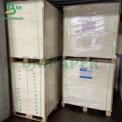 C1S แผ่นกระดาษลามิเนตสีขาว 750 มม. 914 มม. 1220 มม. กว้าง 1.8 มม. หนา 2 มม. 2.2 มม.