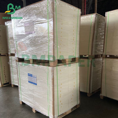 C1S แผ่นกระดาษลามิเนตสีขาว 750 มม. 914 มม. 1220 มม. กว้าง 1.8 มม. หนา 2 มม. 2.2 มม.