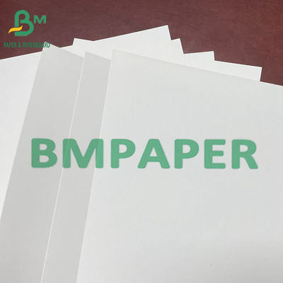กระดาษงาช้างขาวเคลือบมันด้านหนึ่งพร้อมเยื่อไม้ฟอกขาว
