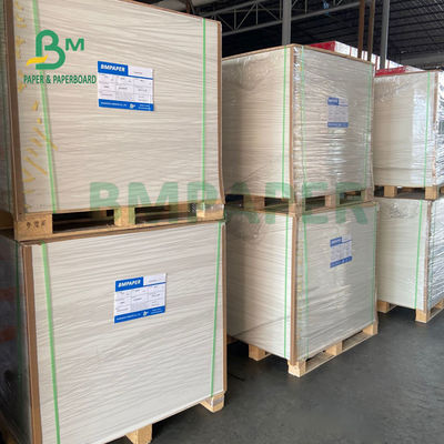 325gsm 350gsm ม้วนกระดาษตู้แช่แข็งสีขาว, สำหรับบรรจุภัณฑ์อาหารแช่แข็ง 37 "X 25" High Bulk