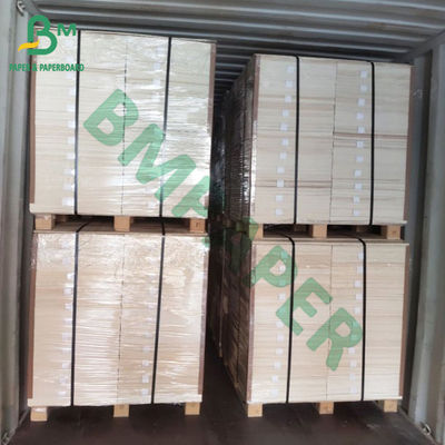 390gsm กระดาษขาวไม่เคลือบผิวสำหรับรองแก้วเครื่องดื่มรองแก้วเบียร์ 624 X 860 มม