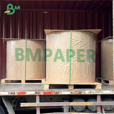 กระดาษคราฟท์ไลเนอร์รีไซเคิลแข็งความแข็ง 100gsm - 200gsm