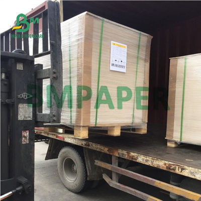 กระดาษคราฟท์ไลเนอร์รีไซเคิลแข็งความแข็ง 100gsm - 200gsm