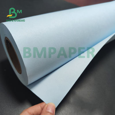ม้วนกระดาษพิมพ์เขียวสองหน้า 80 แกรมสำหรับเขียนแบบสถาปัตยกรรม 24'' X 50 หลา