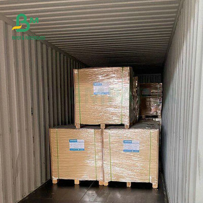 กระดาษเคลือบเงา C2S สีขาว 14PT 16PT สำหรับสื่อการตลาดการพิมพ์