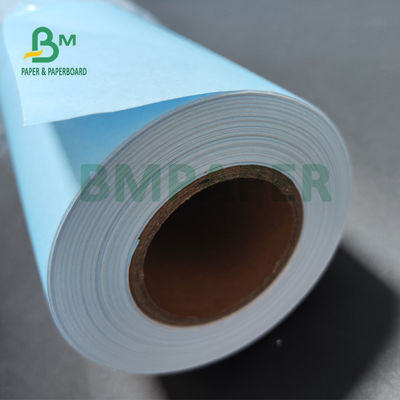 กระดาษพิมพ์เขียวหน้าเดียว 80 แกรม สำหรับเครื่องพิมพ์ CAD 30'' x 50 หลา แกน 2''