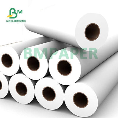 กระดาษ CAD แบบไม่เคลือบ 20 ปอนด์สำหรับเครื่องพิมพ์ HP Clear Image 30'' 36'' x 500ft 3'' Core