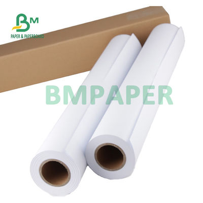 กระดาษ CAD แบบไม่เคลือบ 20 ปอนด์สำหรับเครื่องพิมพ์ HP Clear Image 30'' 36'' x 500ft 3'' Core